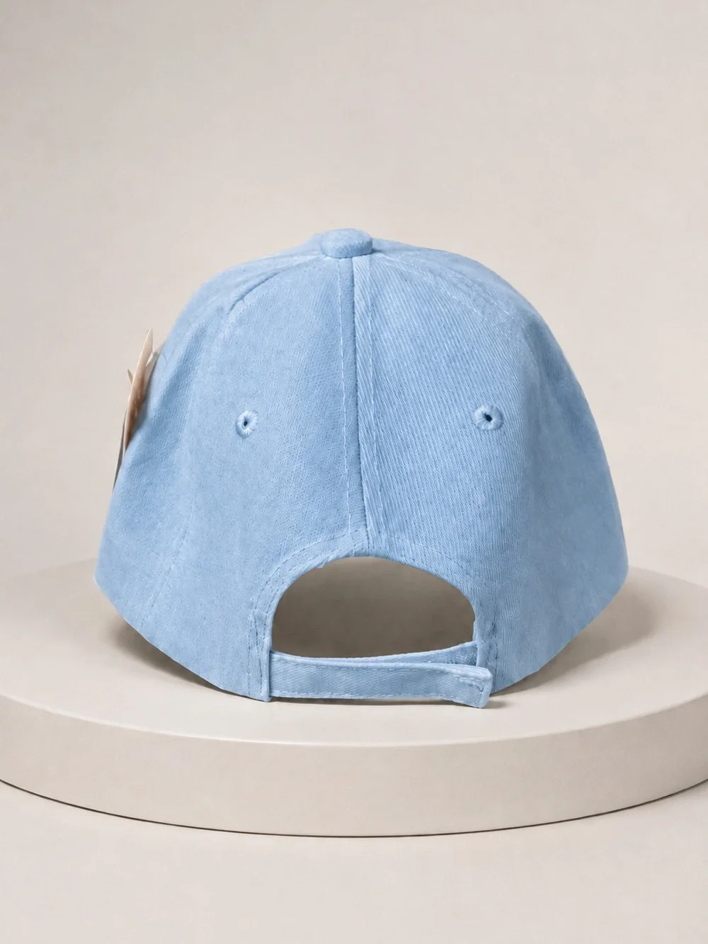 Kids Soft Light Blue Baseball Cap - Unbranded